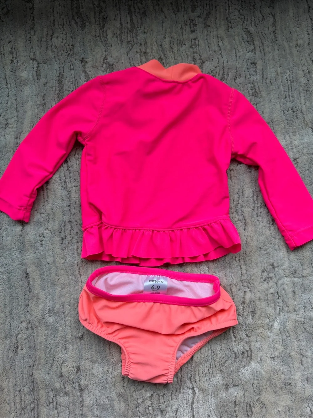 Carters baby girl swim 6/9m